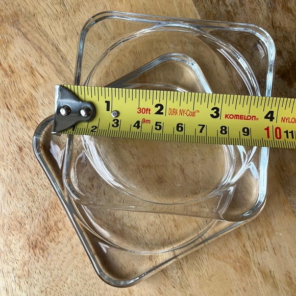 Two glass candle holders ! - Picture 2 of 2